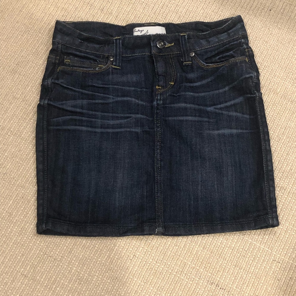 Denim Jean Skirt- size S